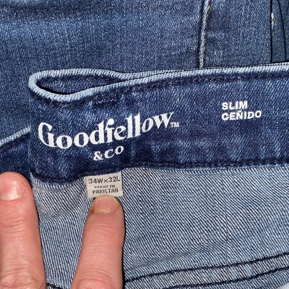 Goodfellow & Co indigo slim